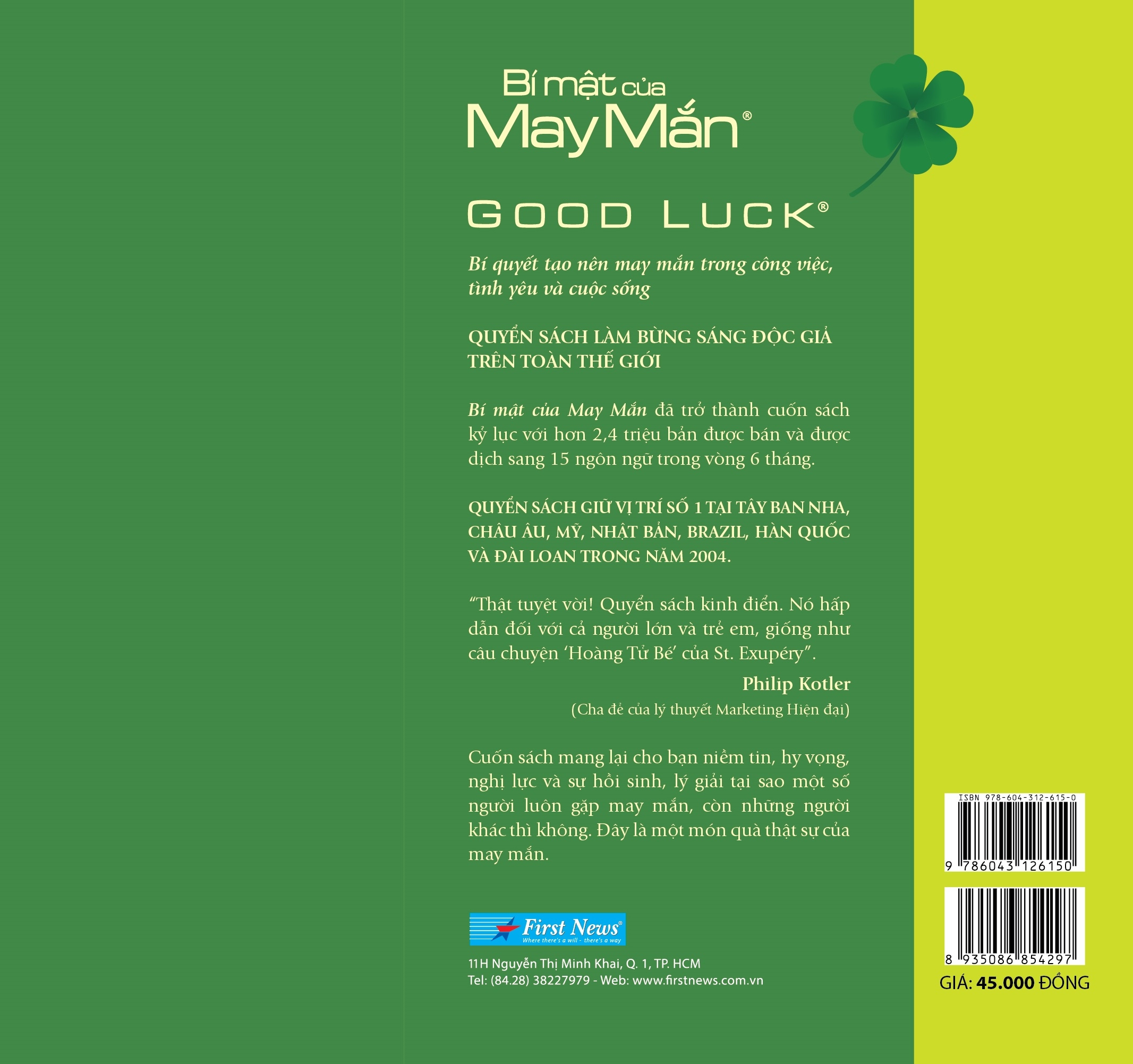 bí mật của may mắn (khổ nhỏ) - tái bản 2021 - Ảnh 3