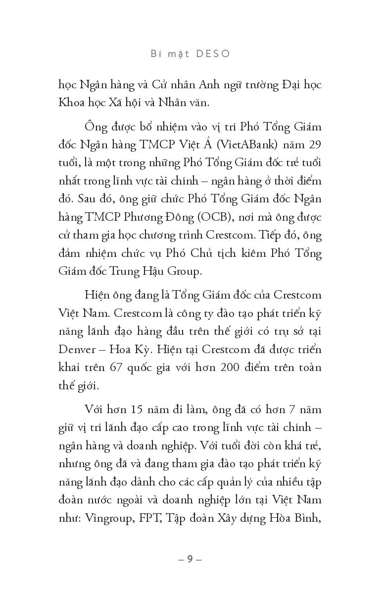Bí Mật Deso - Tại Sao Những Người Thành Công Thường Cô Đơn? - Ảnh 10