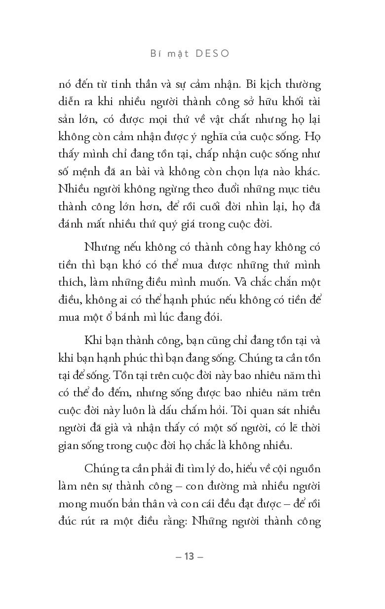 Bí Mật Deso - Tại Sao Những Người Thành Công Thường Cô Đơn? - Ảnh 14