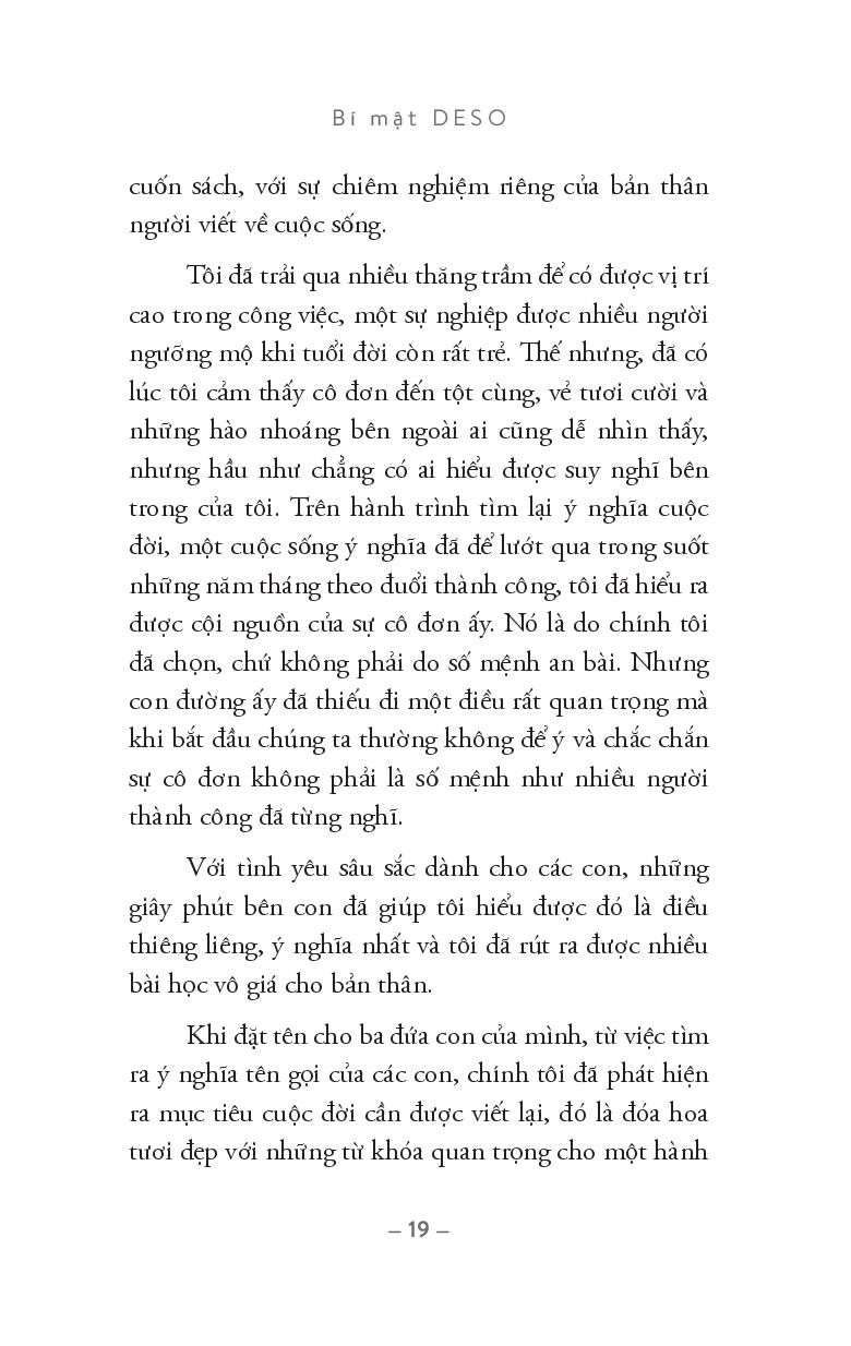 Bí Mật Deso - Tại Sao Những Người Thành Công Thường Cô Đơn? - Ảnh 20