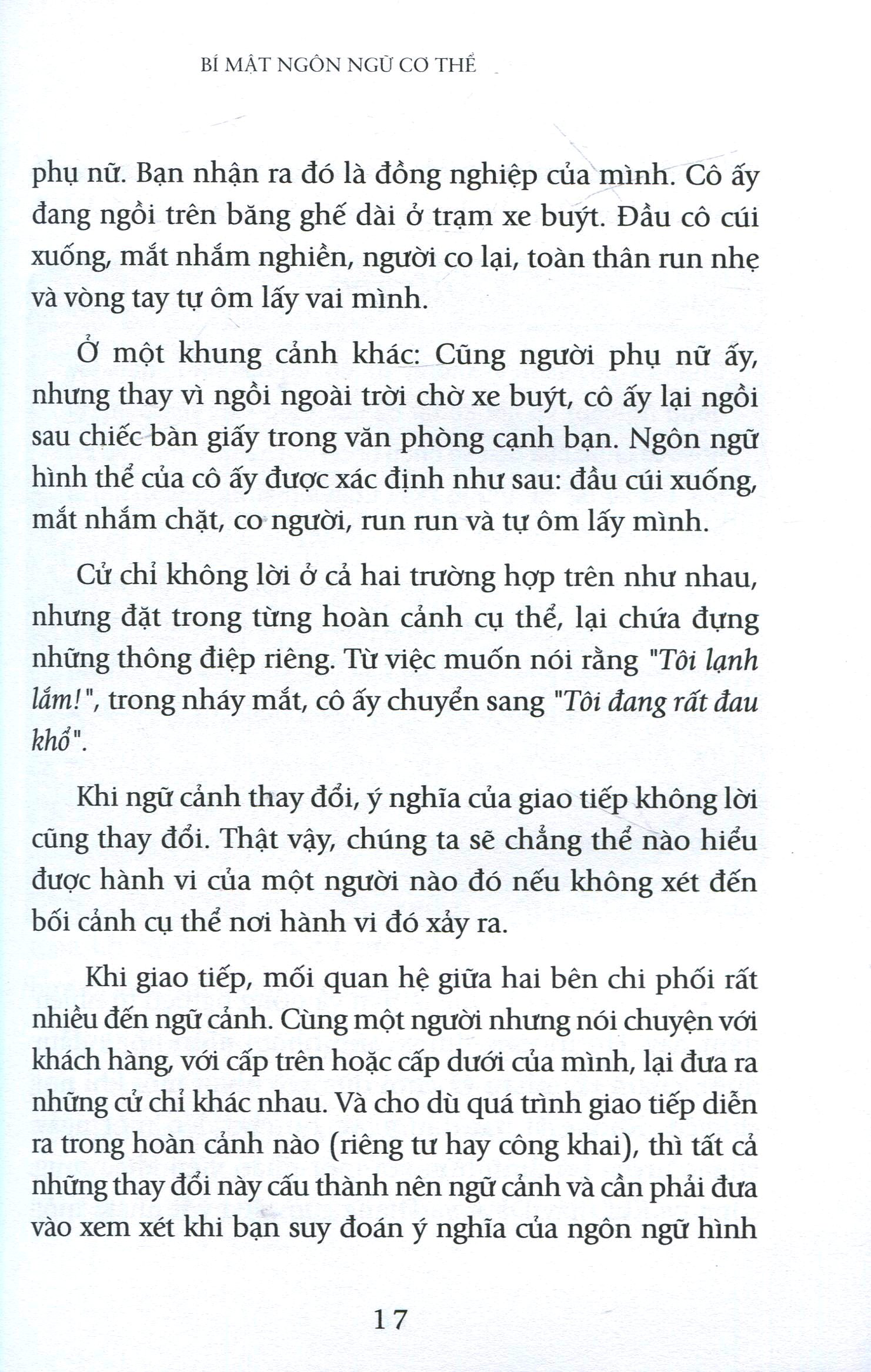 bí mật ngôn ngữ cơ thể - Ảnh 6