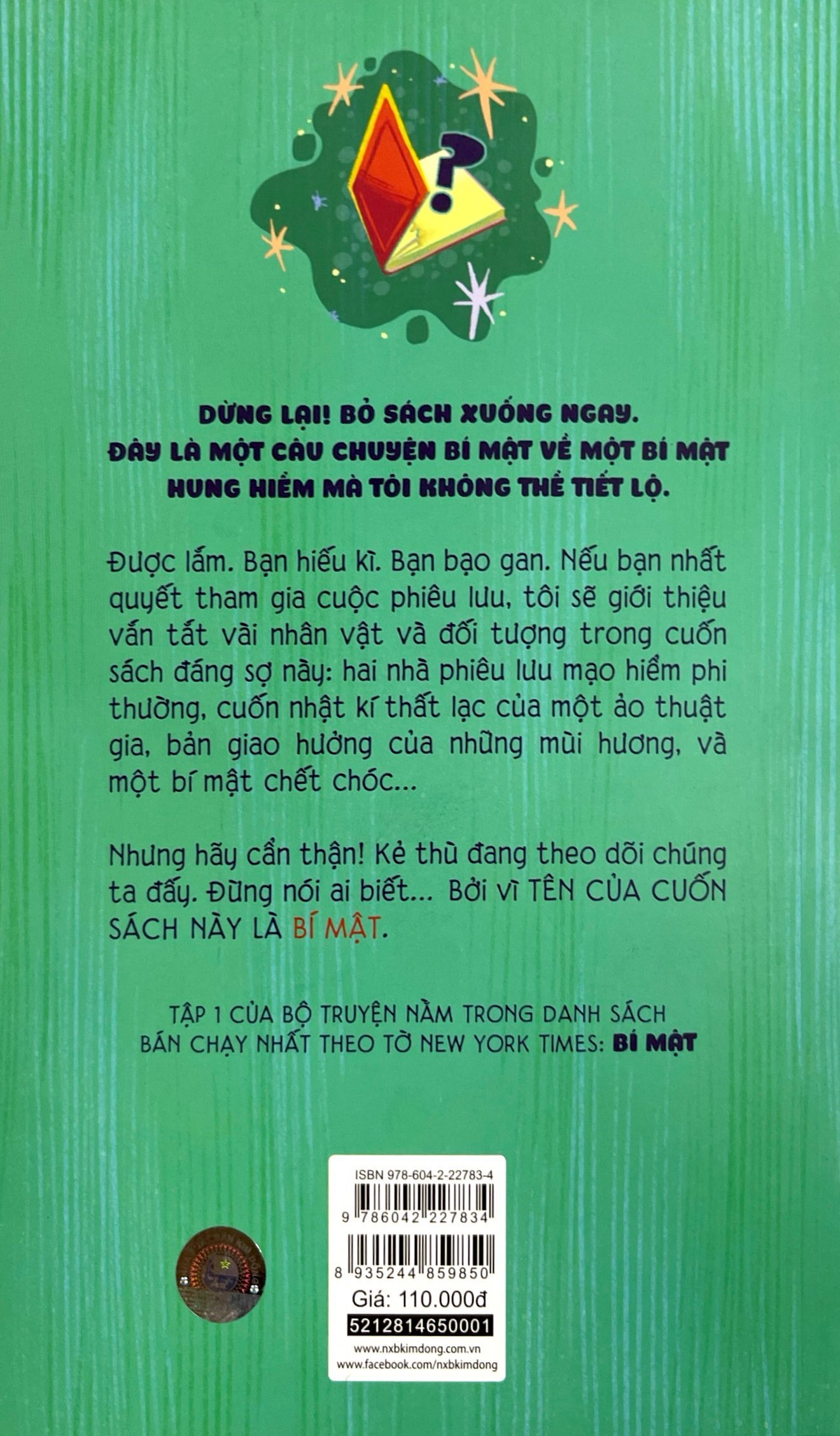 bí mật - tập 1 - tên của cuốn sách này là bí mật - Ảnh 10