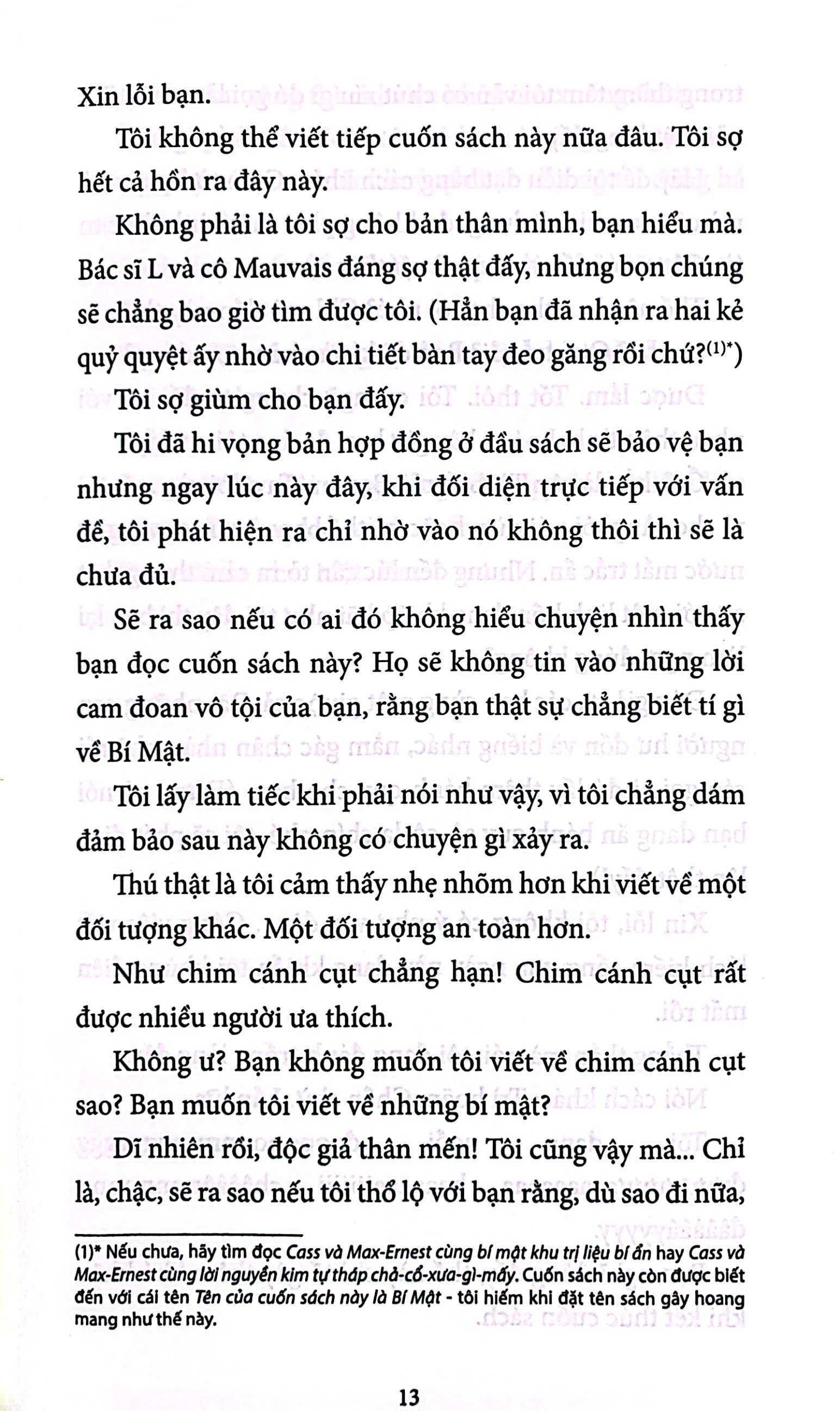 bí mật - tập 2 - đã quá muộn khi bạn đọc cuốn sách này - Ảnh 11