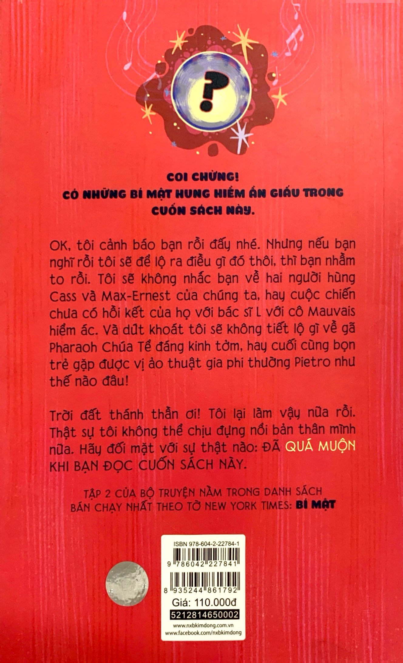 bí mật - tập 2 - đã quá muộn khi bạn đọc cuốn sách này - Ảnh 12