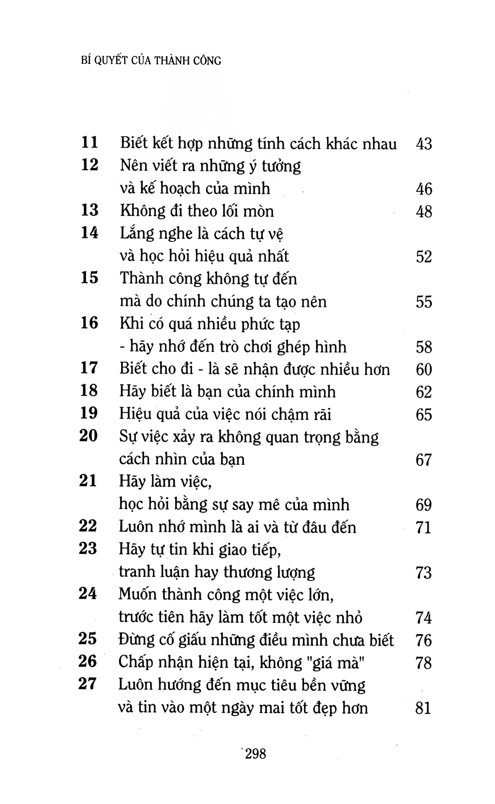bí quyết của thành công (khổ lớn) (tái bản 2019) - Ảnh 4