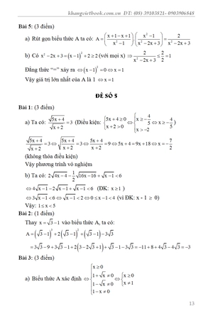 bí quyết đạt điểm 10 kiểm tra định kỳ toán 9 - Ảnh 14