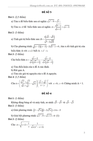 bí quyết đạt điểm 10 kiểm tra định kỳ toán 9 - Ảnh 6