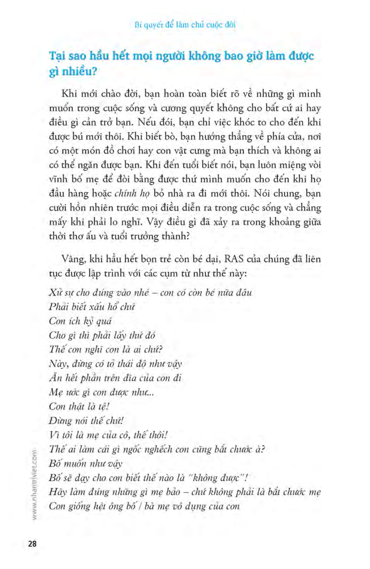 bí quyết để làm chủ cuộc đời và trở thành con người như bạn muốn - Ảnh 17