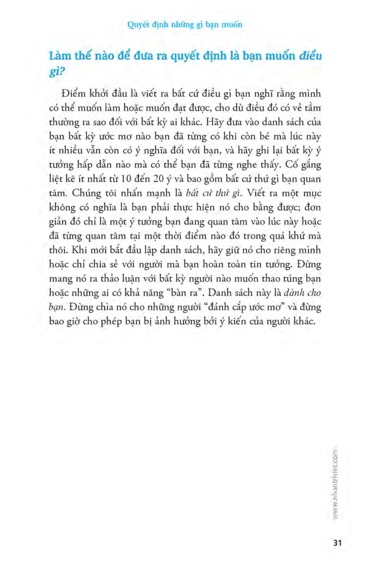 bí quyết để làm chủ cuộc đời và trở thành con người như bạn muốn - Ảnh 20