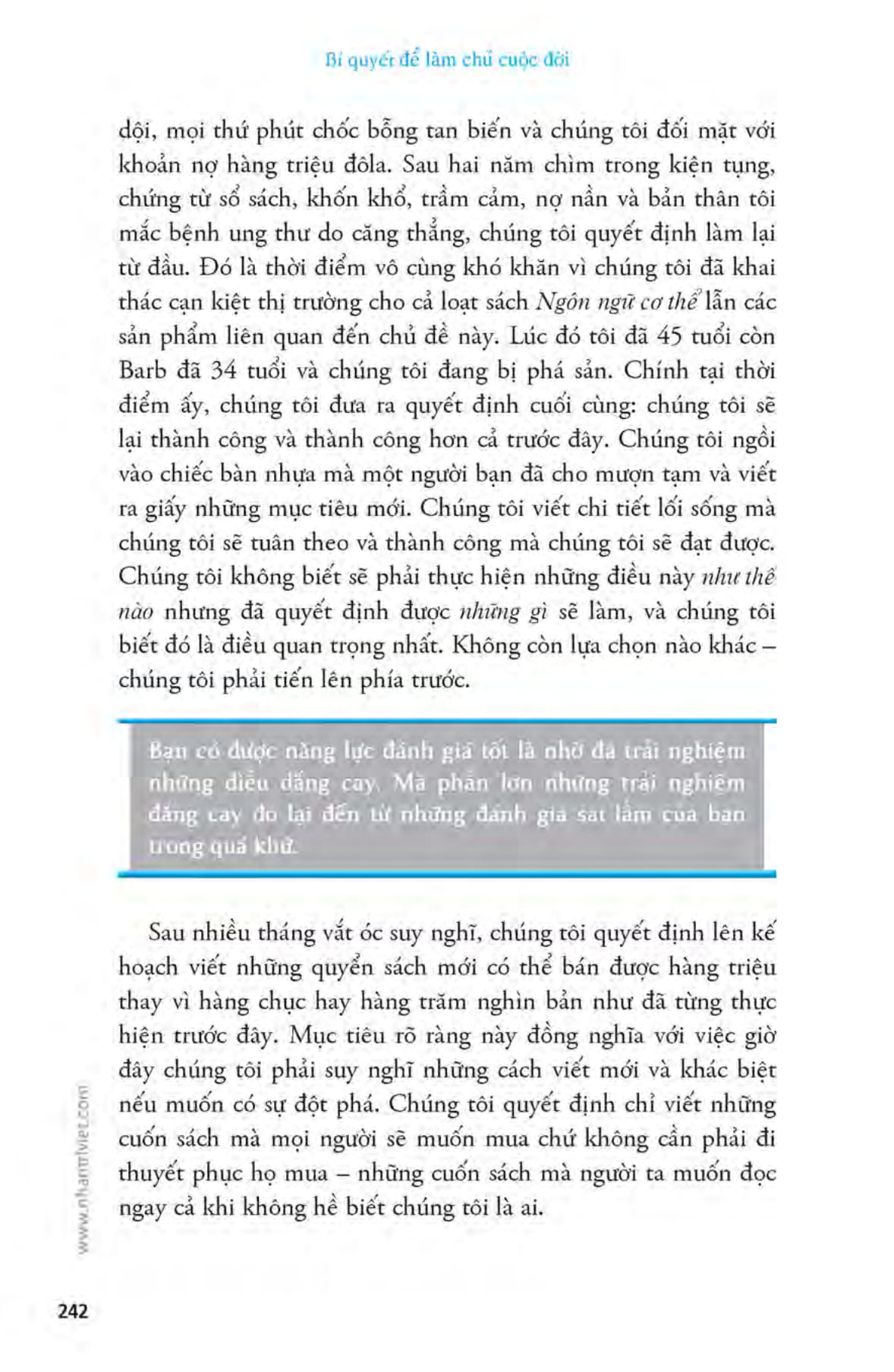 bí quyết để làm chủ cuộc đời và trở thành con người như bạn muốn - Ảnh 23