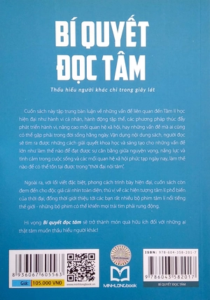 bí quyết đọc tâm - thấu hiểu người khác chỉ trong giây lát (tái bản 2022) - Ảnh 6