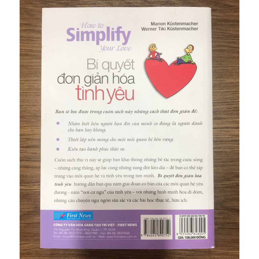 bí quyết đơn giản hóa tình yêu (tái bản 2019) - Ảnh 4