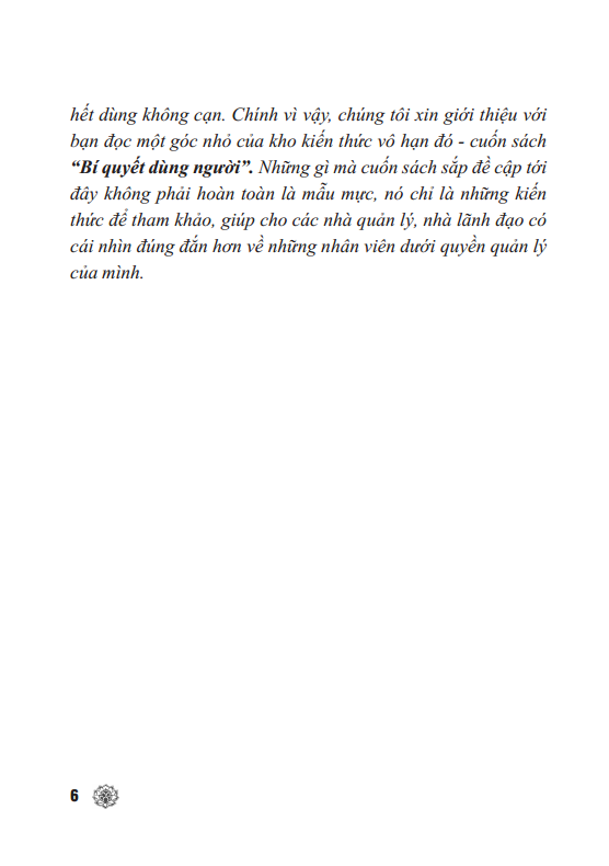 bí quyết dùng người (tái bản 2023) - Ảnh 7