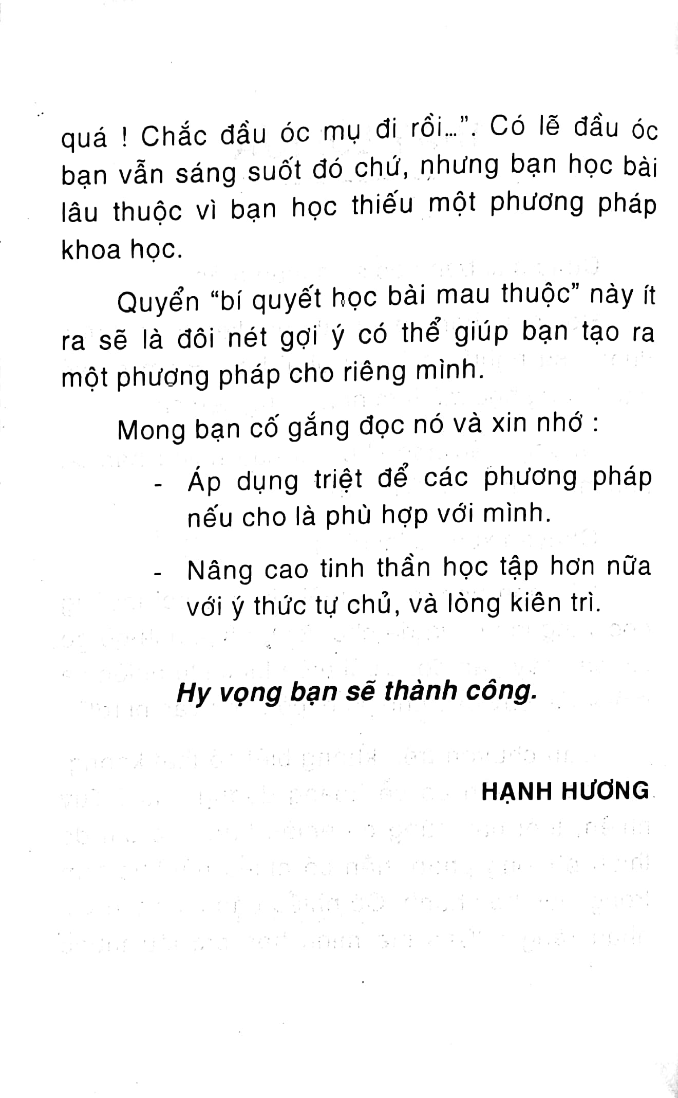 bí quyết học bài mau thuộc - Ảnh 5