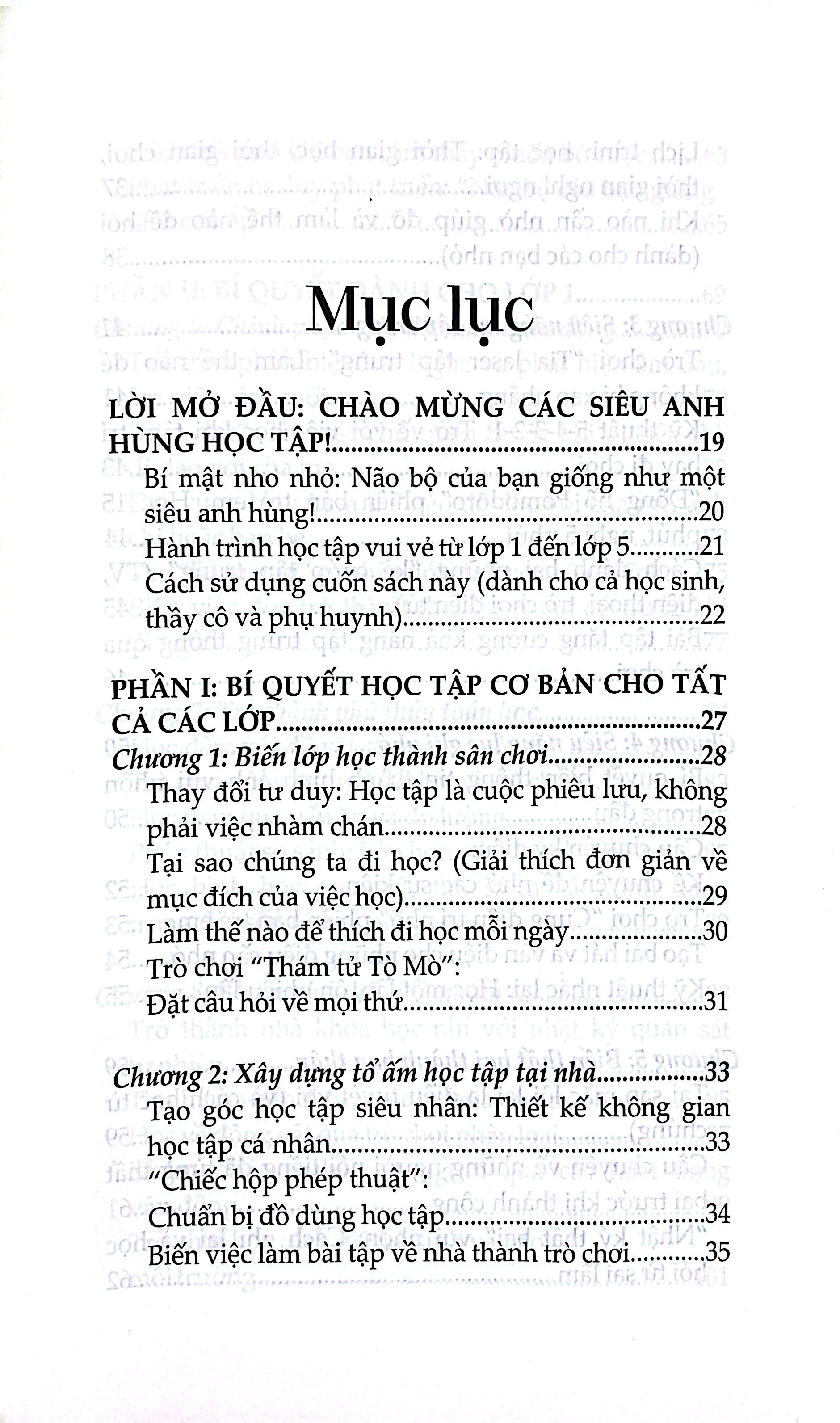 Bi Quyet Hoc Tap Sieu Dang - 3S Super Smart Study - Tap 1 - Lop 1-5 - Ảnh 3