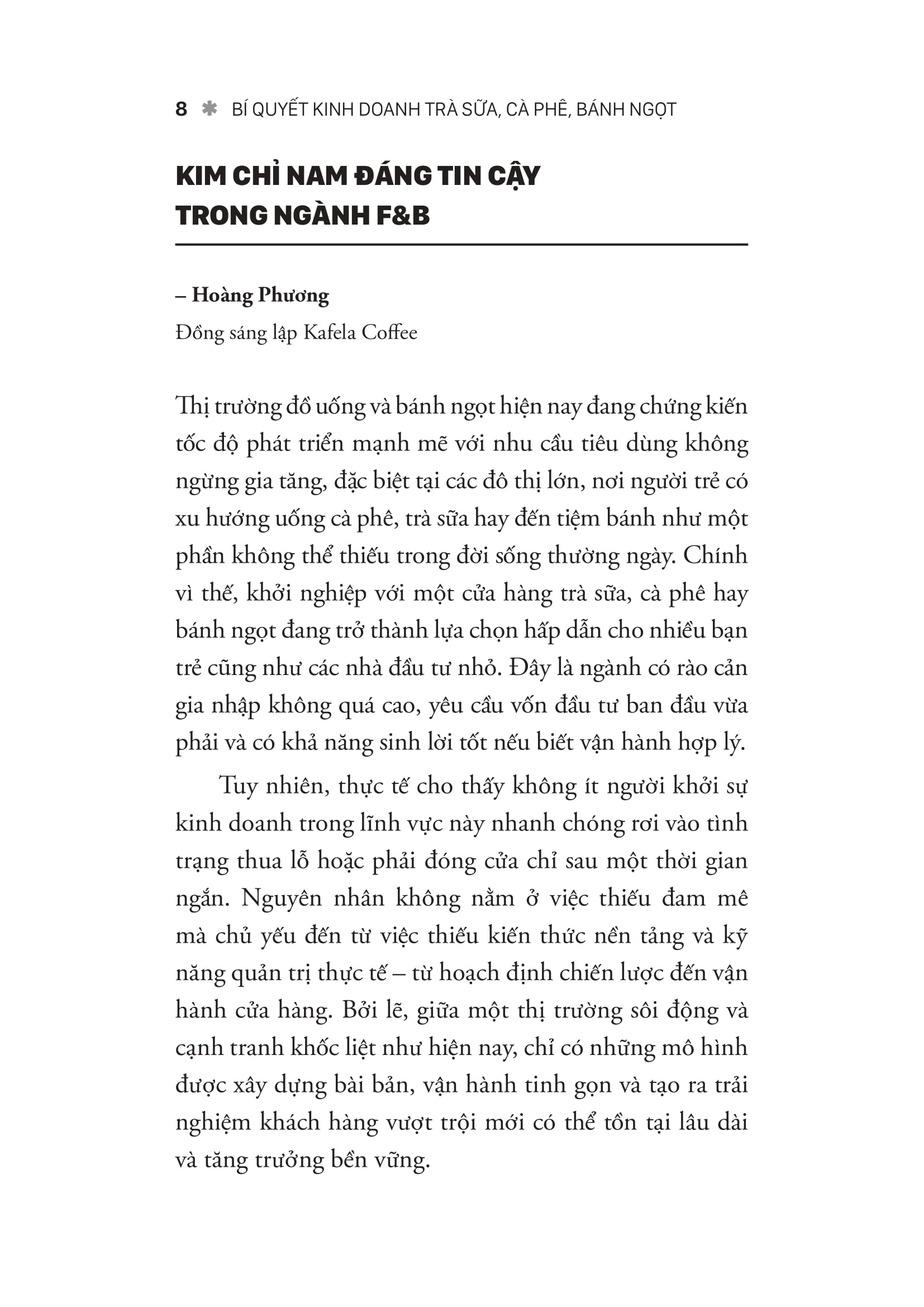 Bí Quyết Kinh Doanh Trà Sữa - Cà Phê - Bánh Ngọt - Ảnh 6