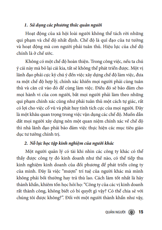 bí quyết quản người (tái bản 2023) - Ảnh 14