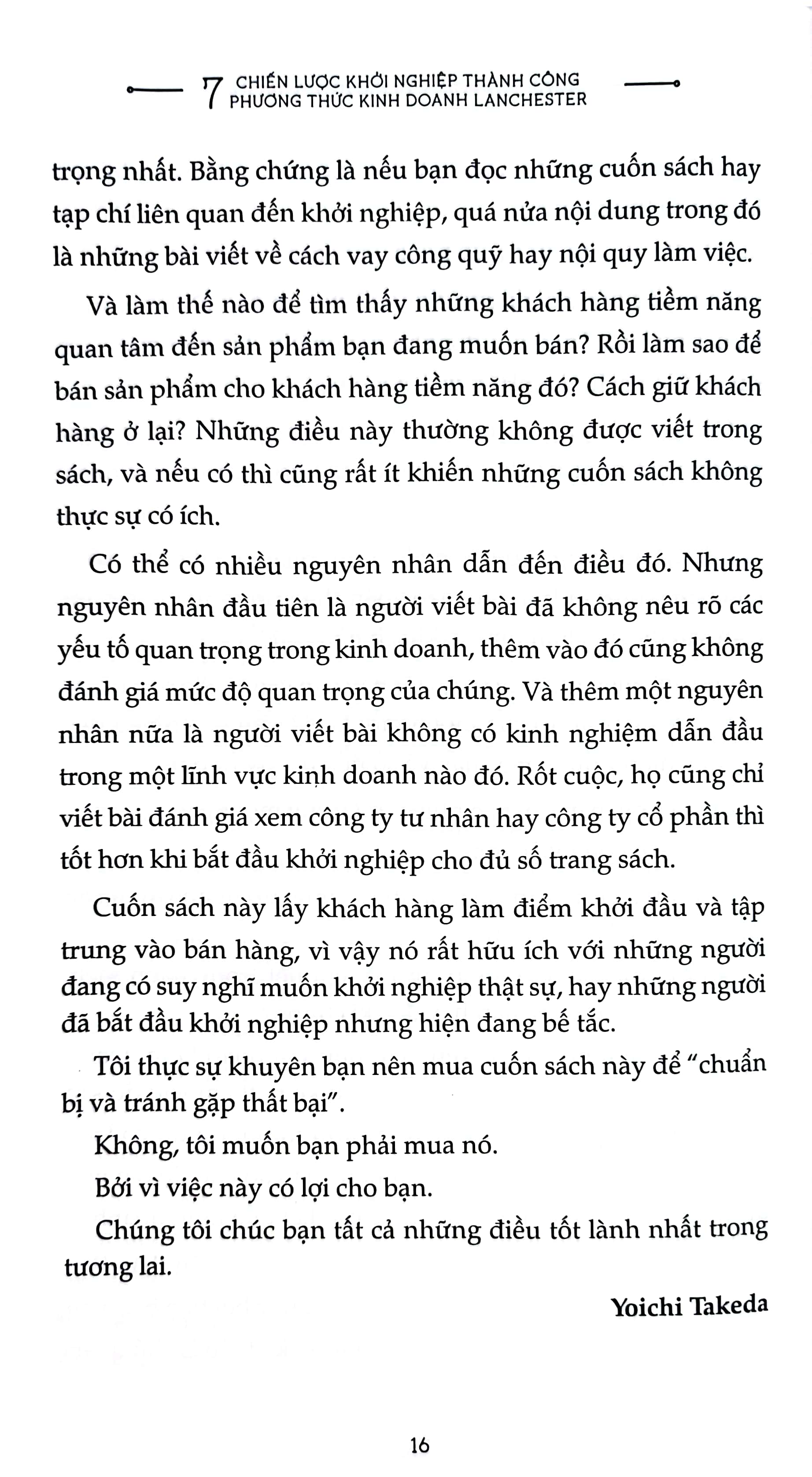 bí quyết thành công của doanh nghiệp vừa và nhỏ - 7 chiến lược để khởi nghiệp thành công - phương thức kinh doanh lanchester - Ảnh 11