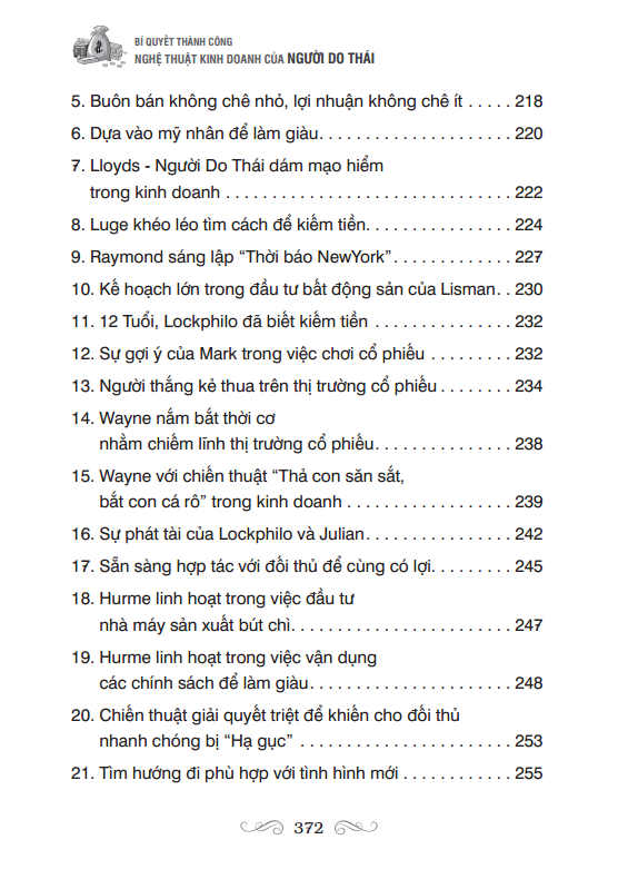 bí quyết thành công - nghệ thuật kinh doanh của người do thái (tái bản 2021) - Ảnh 8