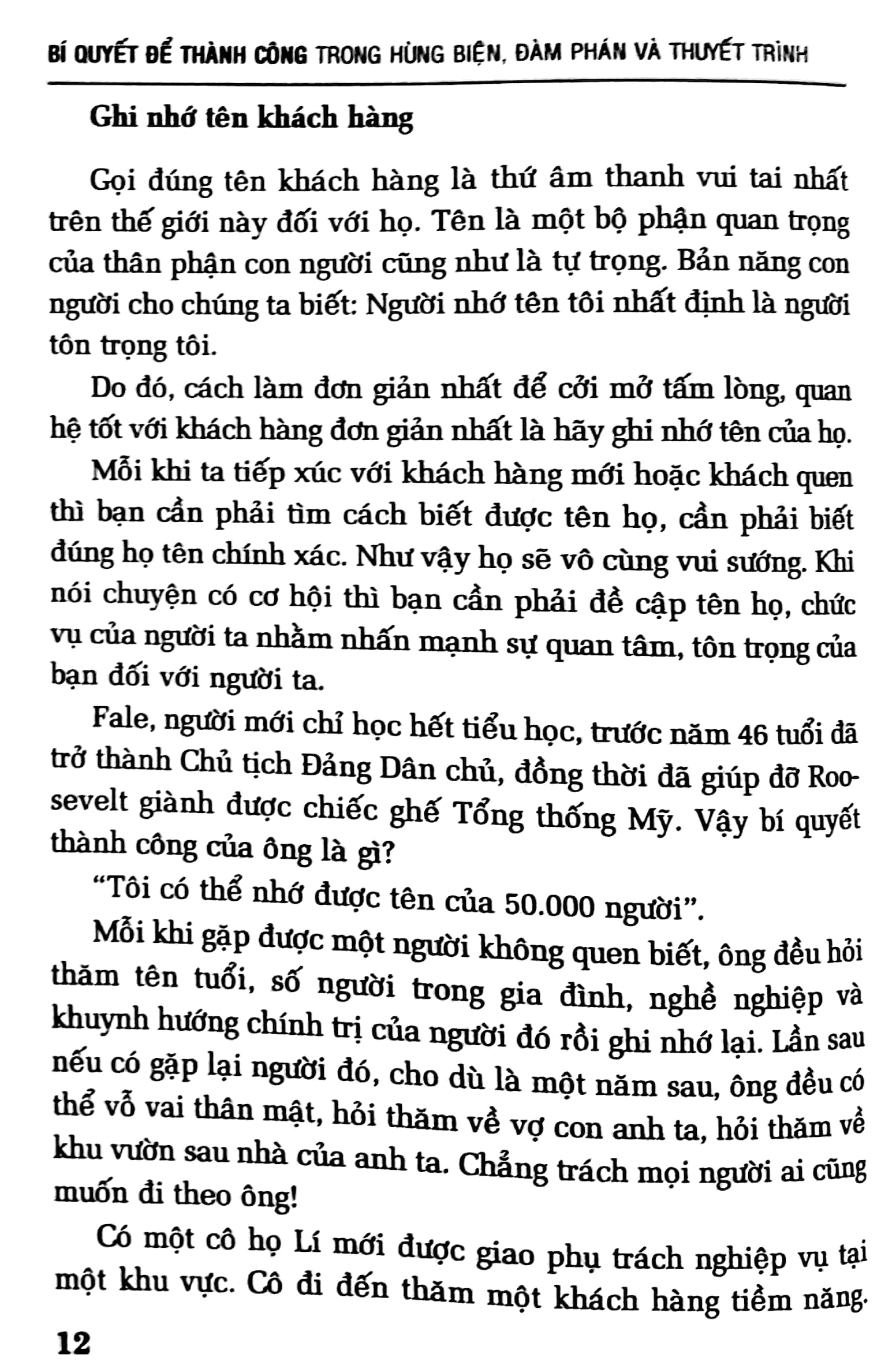 bí quyết thành công trong hùng biện - đàm phán - thuyết trình - Ảnh 8