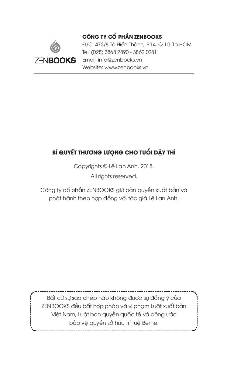 Bí Quyết Thương Lượng Cho Tuổi Dậy Thì - Ảnh 3