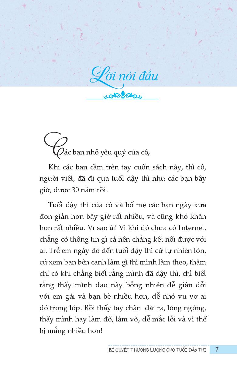 Bí Quyết Thương Lượng Cho Tuổi Dậy Thì - Ảnh 8