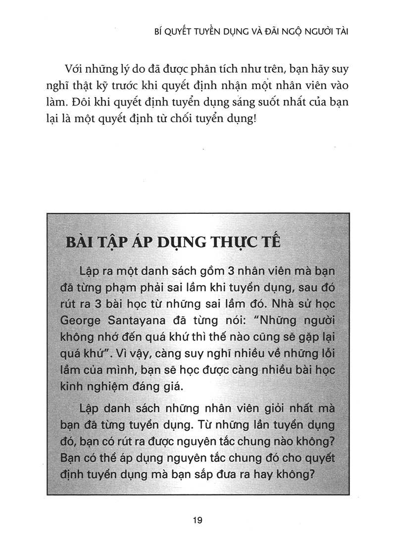 bí quyết tuyển dụng & đãi ngộ người tài (tái bản) - Ảnh 12