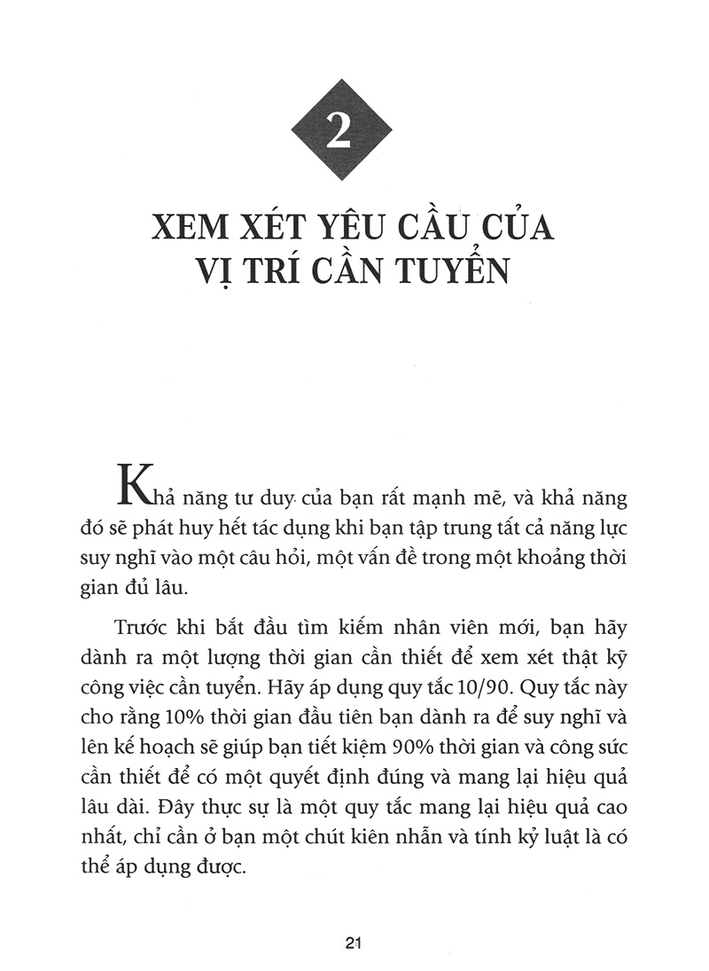 bí quyết tuyển dụng & đãi ngộ người tài (tái bản) - Ảnh 13