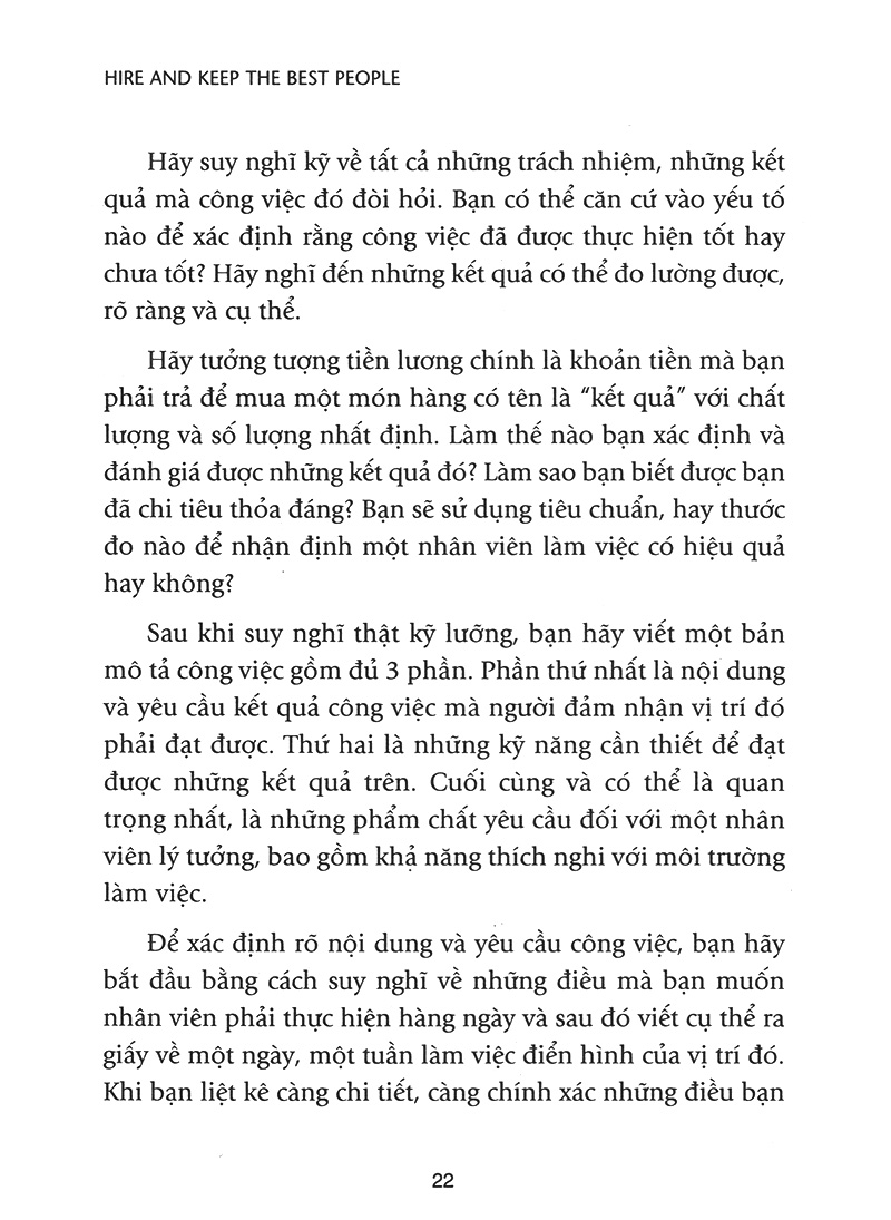bí quyết tuyển dụng & đãi ngộ người tài (tái bản) - Ảnh 14