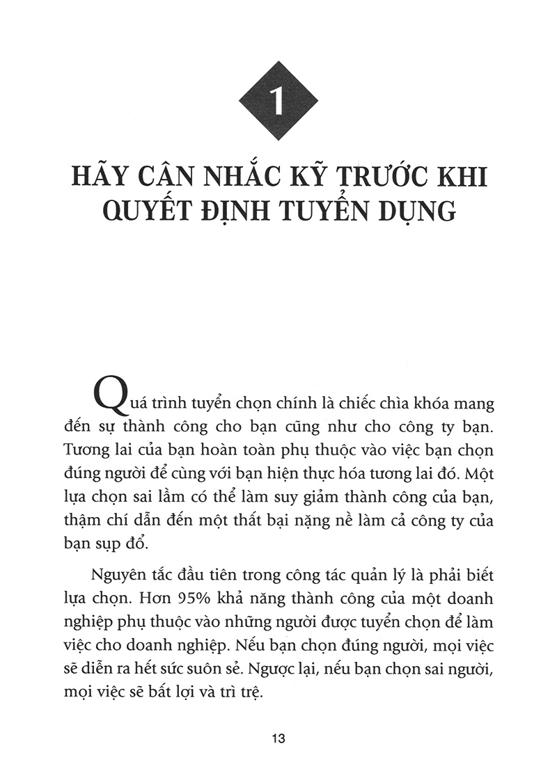 bí quyết tuyển dụng & đãi ngộ người tài (tái bản) - Ảnh 6