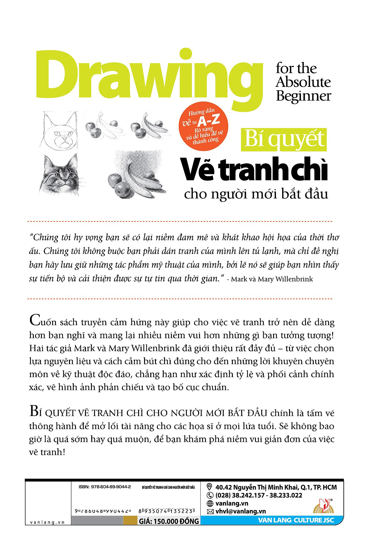 bí quyết vẽ tranh chì cho người mới bắt đầu (tái bản 2024) - Ảnh 3