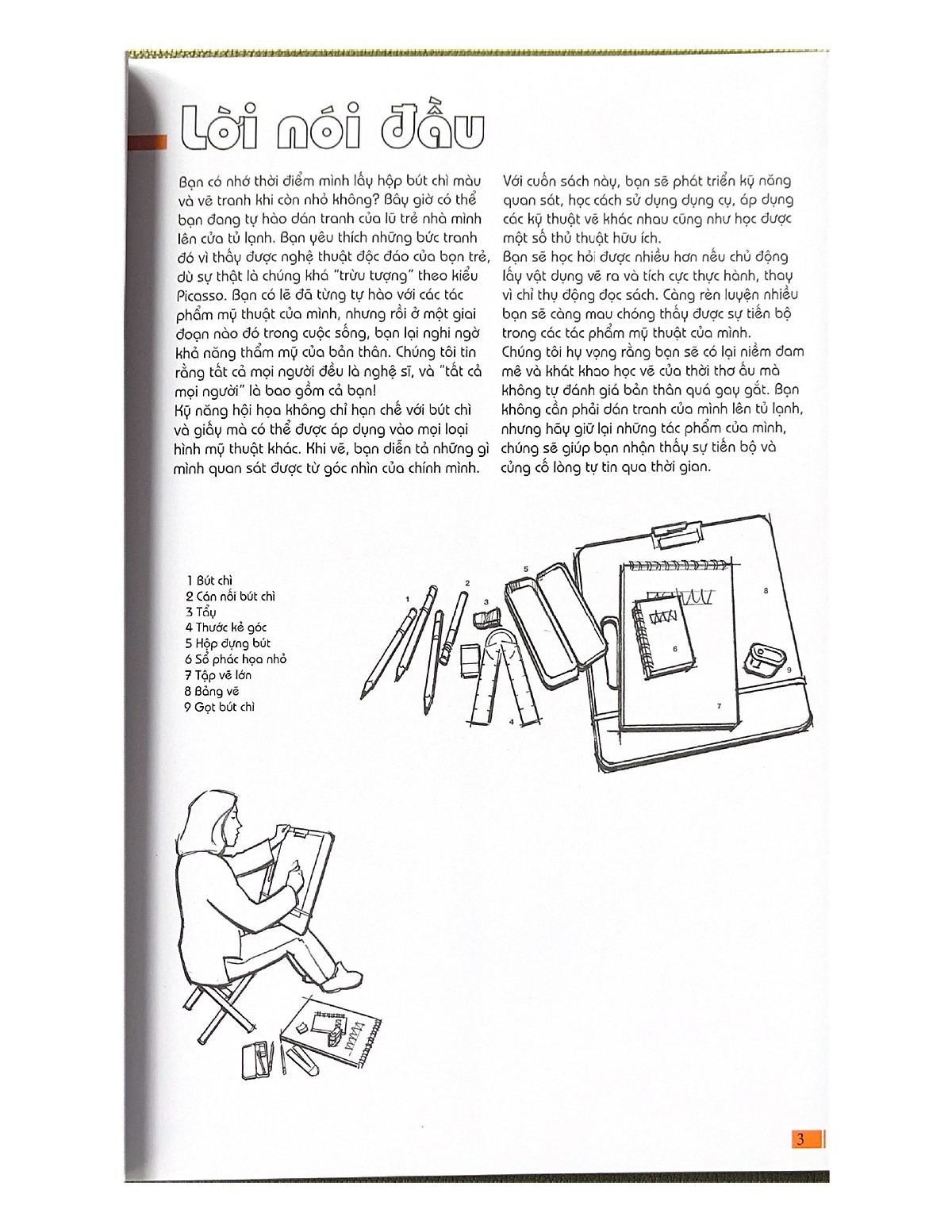 bí quyết vẽ tranh chì cho người mới bắt đầu (tái bản 2024) - Ảnh 4