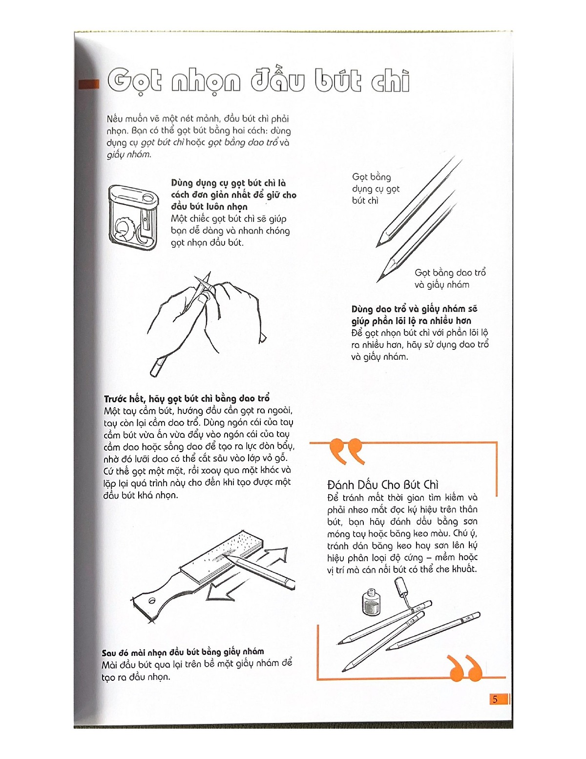 bí quyết vẽ tranh chì cho người mới bắt đầu (tái bản 2024) - Ảnh 5