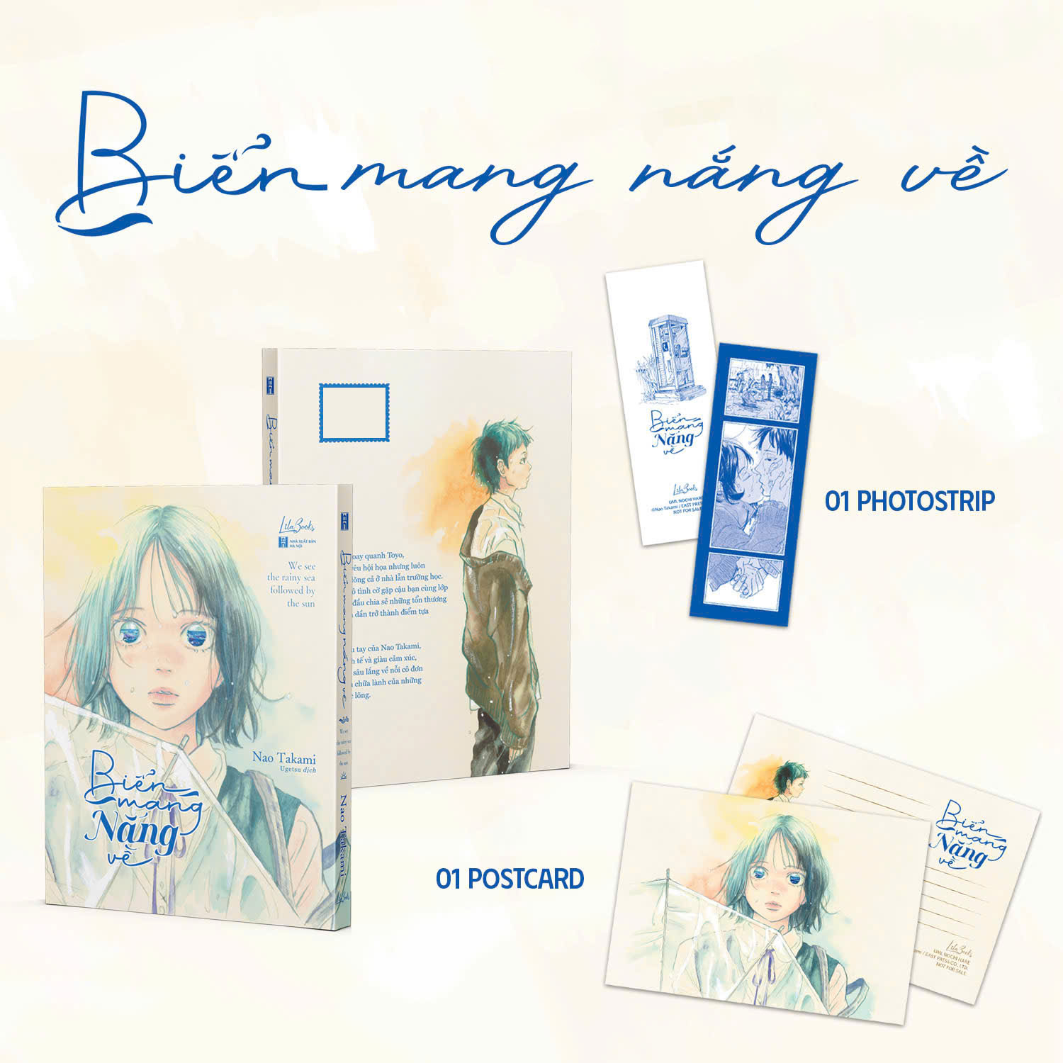 Biển Mang Nắng Về - Tặng Kèm Bookmark Photostrip + Postcard Hai Mặt - Ảnh 2
