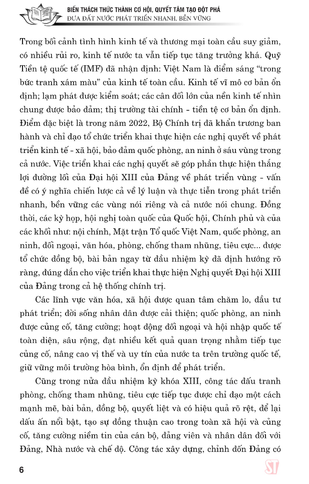 biến thách thức thành cơ hội - quyết tâm tạo đột phá đưa đất nước phát triển nhanh, bền vững - Ảnh 4