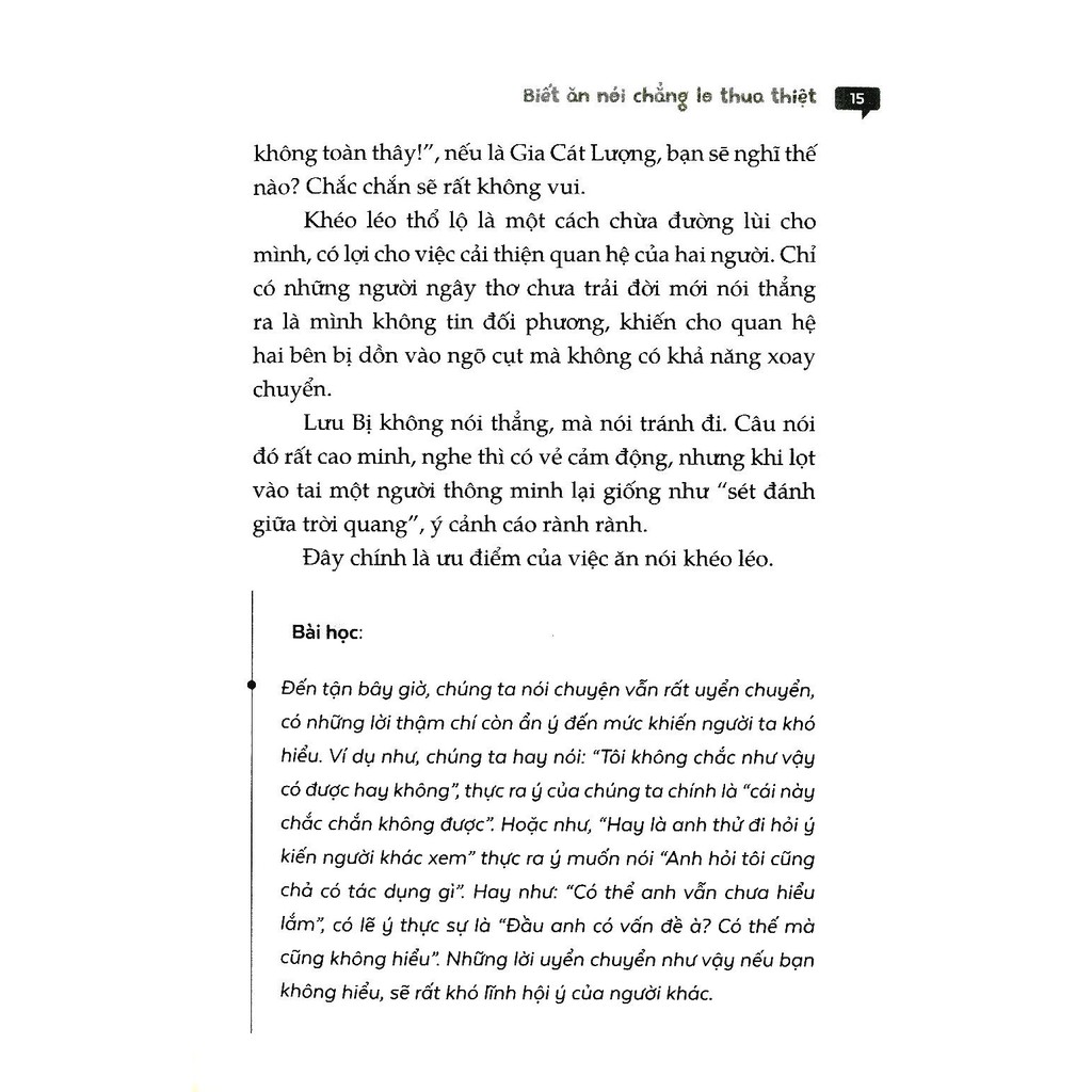 biết ăn nói chẳng lo thua thiệt - Ảnh 12