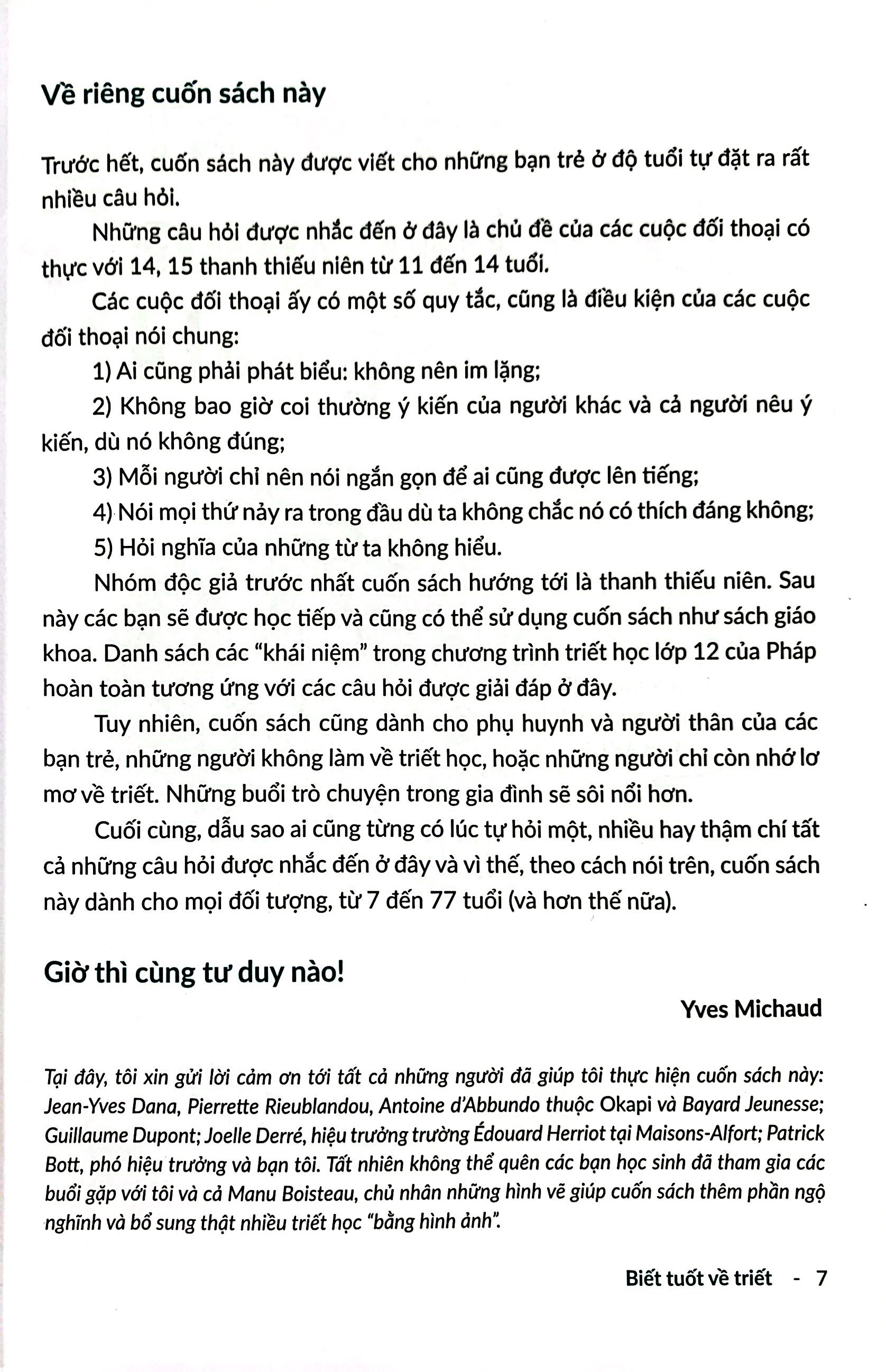 biết tuốt về triết - trò chuyện giữa triết gia và bạn trẻ về những vấn đề triết học căn bản - Ảnh 6