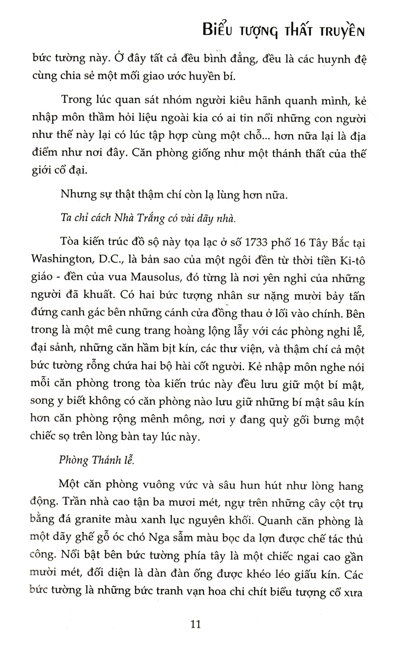 biểu tượng thất truyền - bìa cứng (tái bản 2023) - Ảnh 10