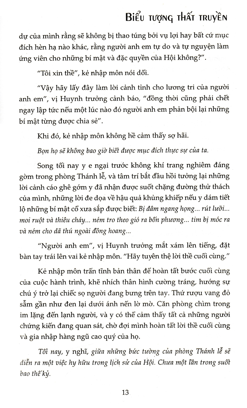 biểu tượng thất truyền - bìa cứng (tái bản 2023) - Ảnh 12