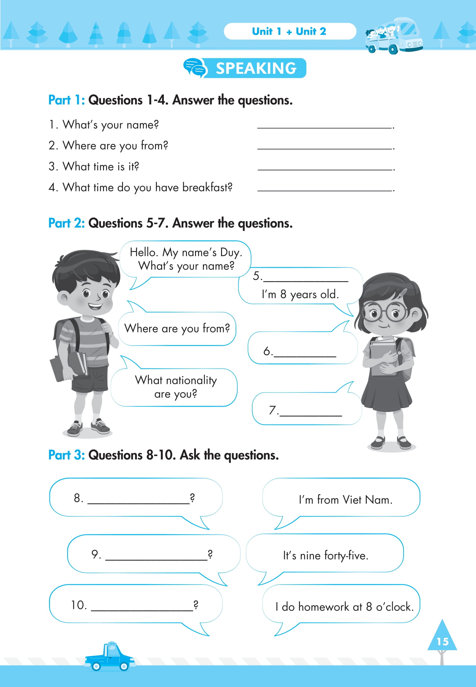 big 4 - bộ đề tự kiểm tra 4 kỹ năng nghe-nói-đọc-viết tiếng anh lớp 4 - tập 1 (cơ bản và nâng cao) - Ảnh 15