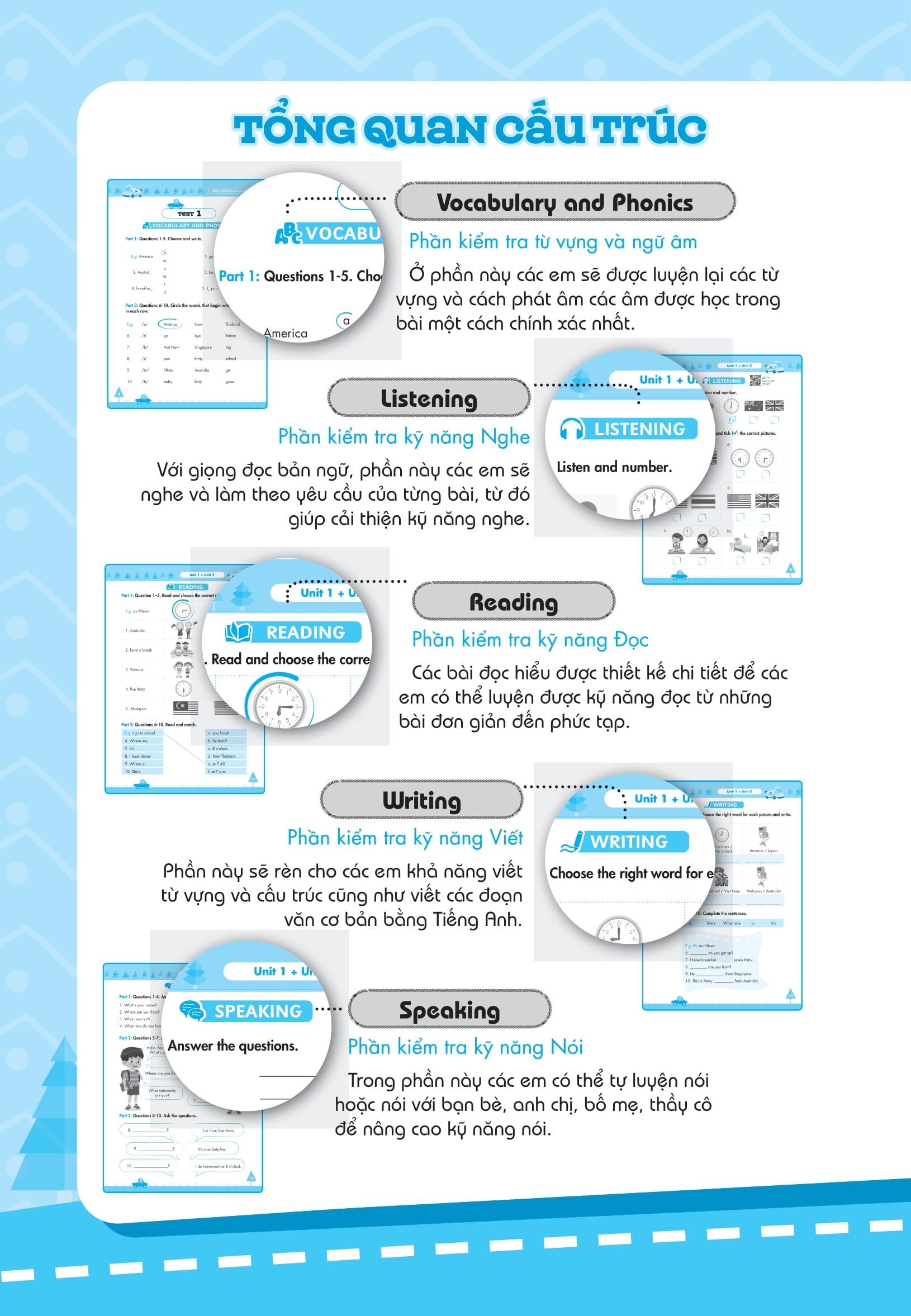 big 4 - bộ đề tự kiểm tra 4 kỹ năng nghe-nói-đọc-viết tiếng anh lớp 4 - tập 1 (cơ bản và nâng cao) - Ảnh 4