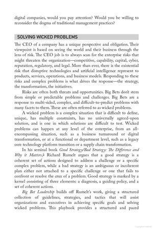 big bet leadership - Ảnh 6