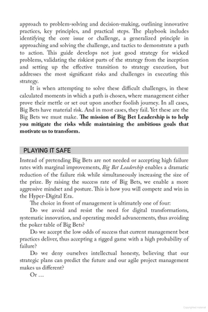 big bet leadership - Ảnh 7