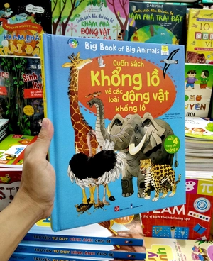 big book - cuốn sách khổng lồ về các loài động vật khổng lồ (tái bản 2018) - Ảnh 8