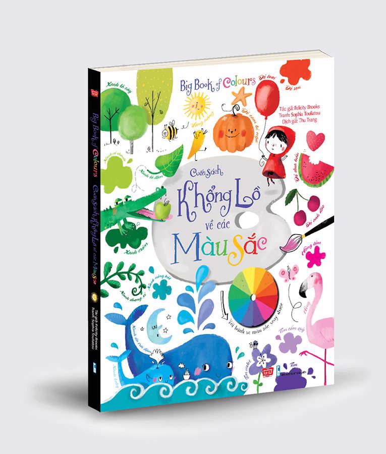 big book - cuốn sách khổng lồ về các màu sắc (tái bản 2018) - Ảnh 3