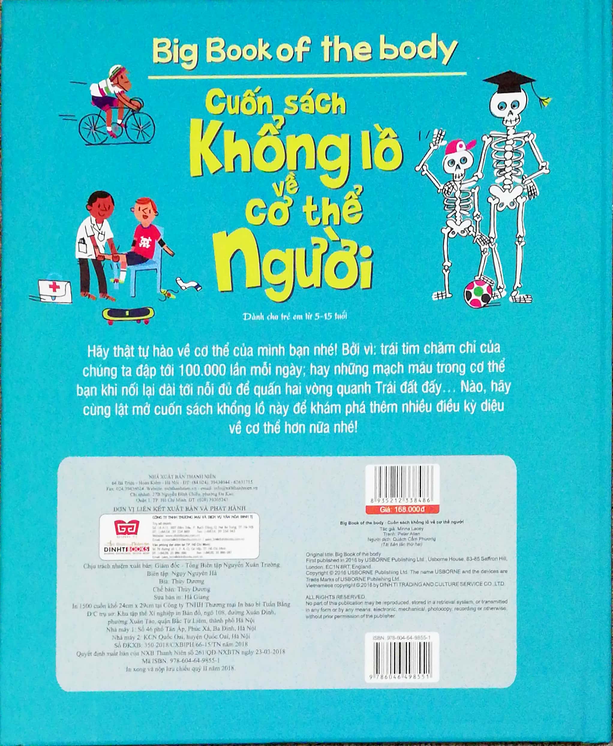 big book - cuốn sách khổng lồ về cơ thể người (tái bản) - Ảnh 6