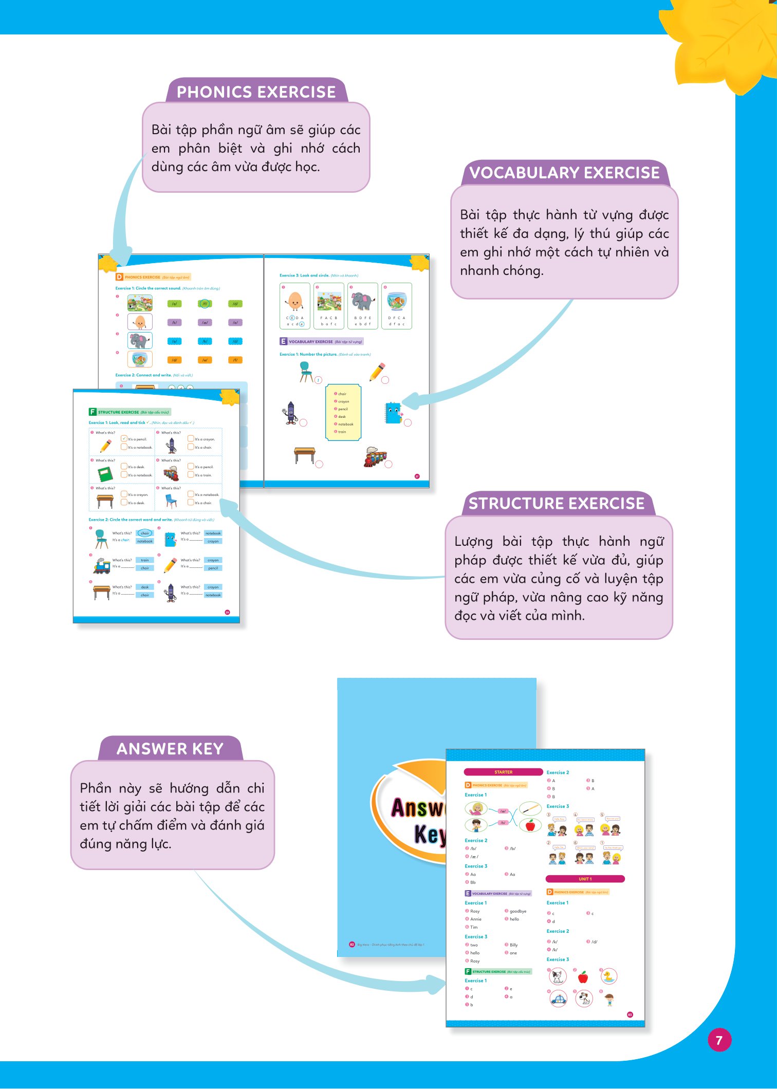 big hero - chinh phục tiếng anh theo chủ đề lớp 1 - Ảnh 7