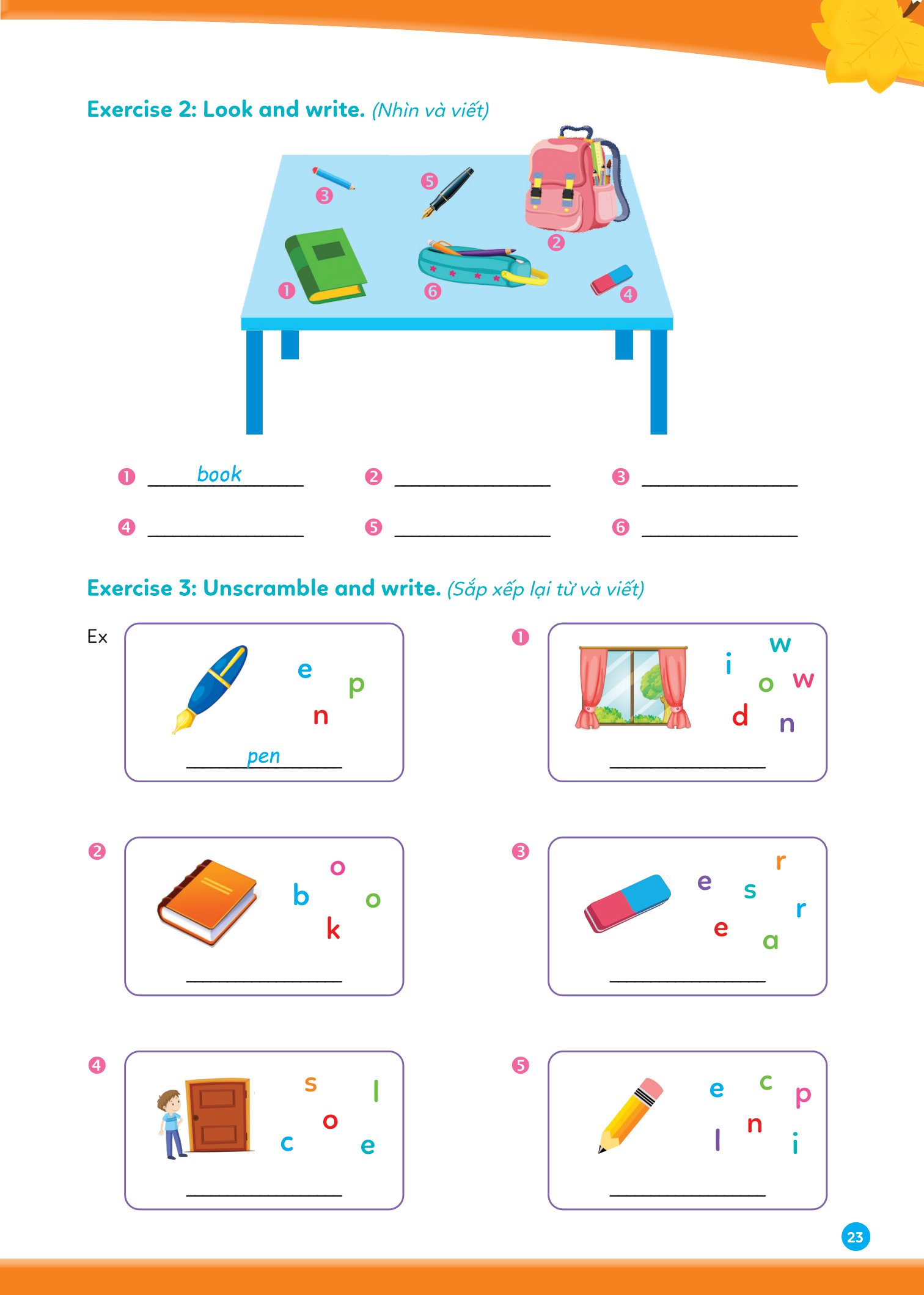 big hero - chinh phục tiếng anh theo chủ đề lớp 2 - Ảnh 12