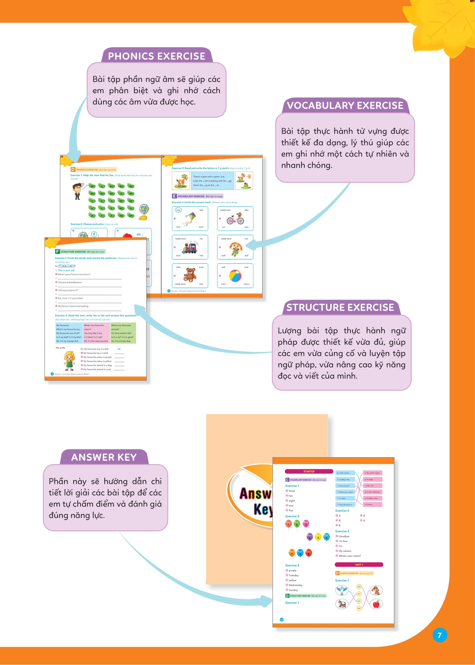 big hero - chinh phục tiếng anh theo chủ đề lớp 2 - Ảnh 7