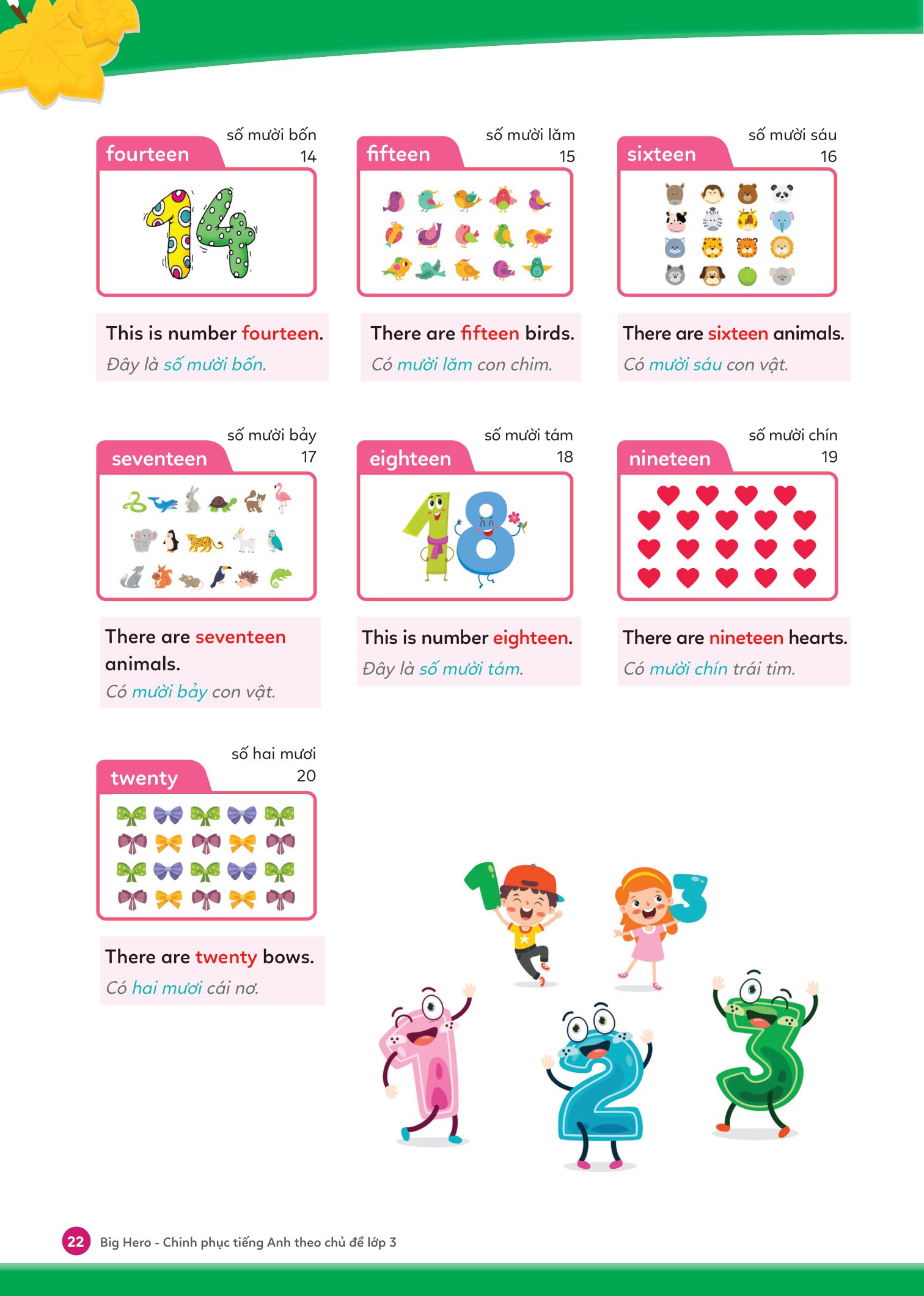 big hero chinh phục tiếng anh theo chủ đề lớp 3 - Ảnh 13